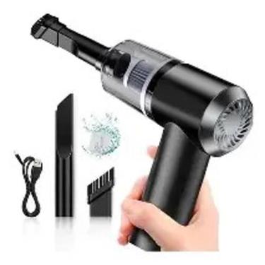 Imagem de Mini Aspirador De pó Portátil Automotivo e Casa Potente Recarregável -