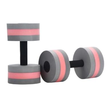 Imagem de OYSTERBOY Halteres para exercícios aquáticos, equipamento de treino de piscina, conjunto de 2 peças (Foy Lady)