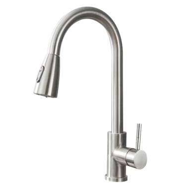 Imagem de YESOP Torneira Cozinha Gourmet Misturador Monocomando Extensível Aço Escovado