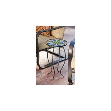 Imagem de Mesa lateral Evergreen Bandeira e Jardim Tiffany inspirada em libélula para áreas internas e externas para decoração de pátio, gramado, jardim ou casa