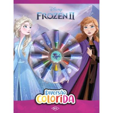 Imagem de Livro - Disney - Cores - Frozen 2