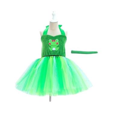 Imagem de Traje de Halloween Infantil Cosplay Animal - Girafa, Vaca, Tigre, Leop