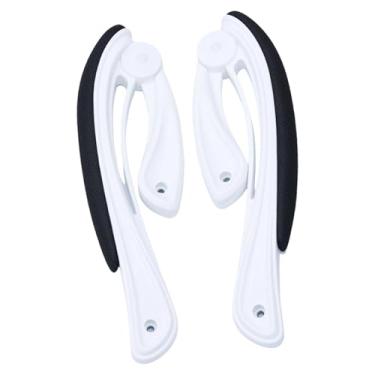 Imagem de Milageto 2x Apoios de braço para cadeira de escritório para de braço, suporte de esponja doméstico para braços e cotovelos, conforto para uso diário,