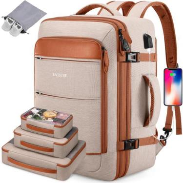 Imagem de Mochila Bagsure Travel 42L Carry on Bagage com porta USB