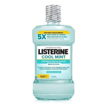 Imagem de Antisséptico Bucal Listerine Cool Mint Sem Álcool Refrescância Suave 1