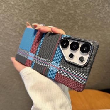 Imagem de Capa de celular fosca de fibra de carbono rígida para Samsung S25 S24 S23 Ultra Plus com estrutura de metal e capa para carregamento sem fio, F6, para Galaxy S24