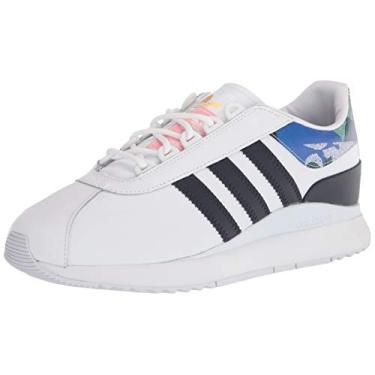 Imagem de adidas Originals Tênis feminino Sl Andridge, Branco/tinta/rosa glória., 6
