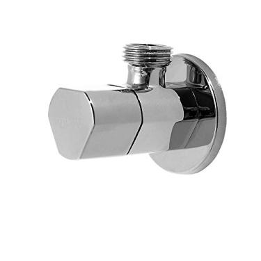 Imagem de Torneiras de pia de banheiro, válvula de latão de banheiro calor frio 4 pontos G1 2 interface cerâmica bobina válvula angular válvula de desvio de água interruptor torneira válvula de parada de água