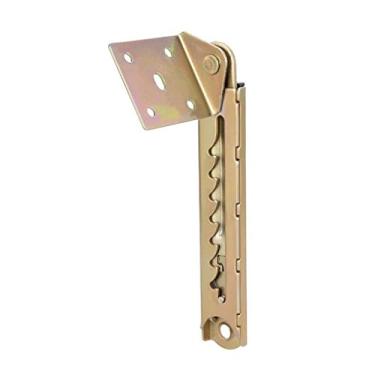 Imagem de 1 par de haste de elevação de ângulo de mesa 7 dobradiças de ângulo de ajuste de engrenagem com suporte