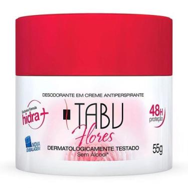 Imagem de Desodorante Creme Tabu Flores 55g