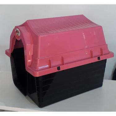 Imagem de Casinha para cachorro número 2 - JEL PLAST , rosa