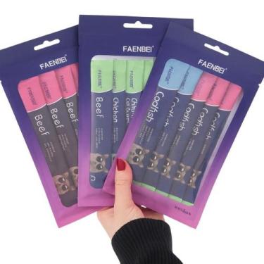 Imagem de Kit Petisco para Gatos tipo xup xup  12 Unidades Cremosas - Faenbeei