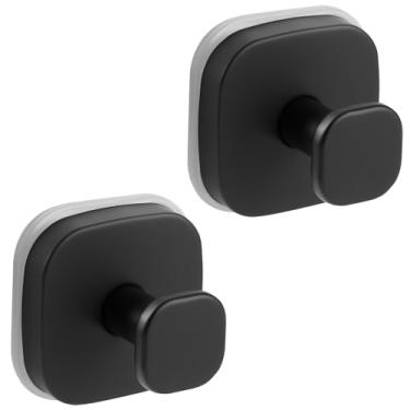 Imagem de VOSEPO Ganchos de ventosa para chuveiro, ganchos de toalha sem perfuração para banheiros, cozinha, porta de vidro, espelho, azulejo, ganchos de sucção de chuveiro para pendurar toalhas, roupão, bucha