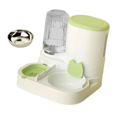 Imagem de Generic Alimentador E Bebedouro Automático para Cães para Uso Doméstico, para Cães Pequenos E Coelhos, Verde