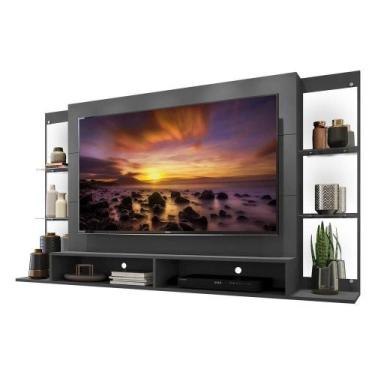 Imagem de Painel Com Espelho Para Até 60 Nairóbi Fg3150 Grafite - MULTIMOVEIS