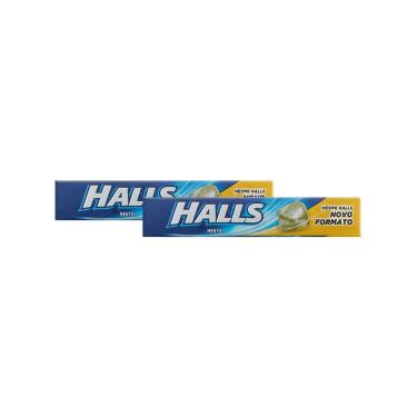 Imagem de Kit 2 Bala Halls Mentol 28g