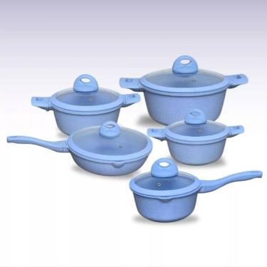 Imagem de Panelas Cerâmica Cor Azul Bebê Presente Sua Mãe Entrega