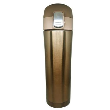 Imagem de Garrafa Termica 500ml Aço Inox Inquebravel Vacuum Dourado
