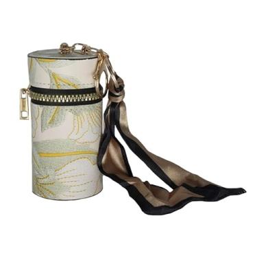 Imagem de Jinweixb Carteira moderna pequena flor transparente porta fone de ouvido envelope vermelho pingente chave de carro, verde claro