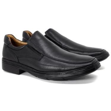 Imagem de Sapato Social Anatomic Gel Ultraleve Couro Nobre Legítimo Palmilha Macia Confortável 8614-Masculino