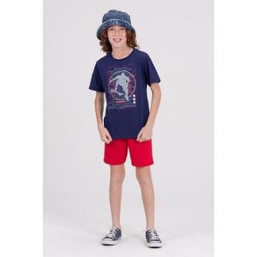 Imagem de Conjunto Infantil Street Style Marinho-Masculino