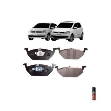Imagem de Kit Pastilha de Freio Gol Voyage G5 1.0 1.6 com Orbi Anti Chiado 200ml