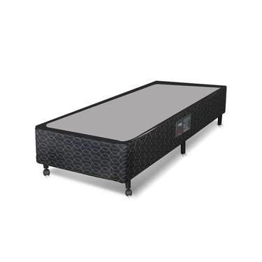 Imagem de Base Box para Colchão de Solteiro Castor Class 39x88x188 cm - Cinza/Preto