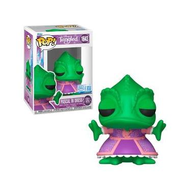 Imagem de Boneco Funko Pop! Disney Enrolados - Pascal de Vestido