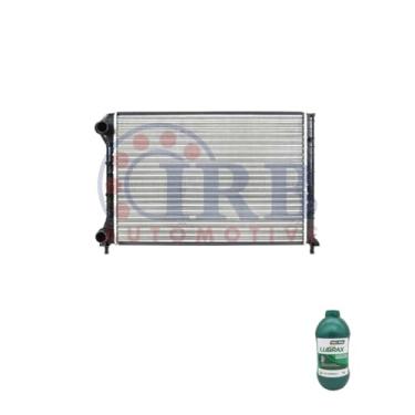 Imagem de Kit Radiador Doblò 1.6 16V 2001> Com Aditivo Lubrax Verde Concentrado 1L