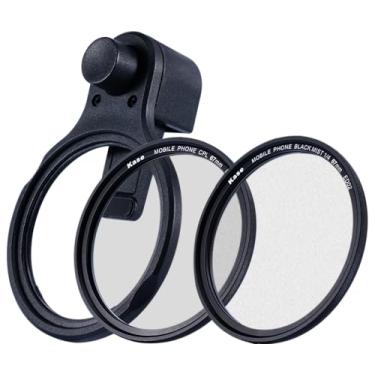 Imagem de Kase Filtro magnético para smartphone de 67 mm compatível com Xiaomi 15 Ultra, Vivo X200 Pro, iPhone 17 Pro Max (CPL + Black Mist 1/4 + clipe magnético)
