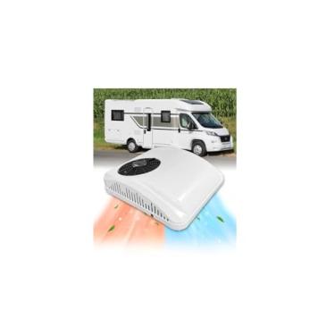 Imagem de Ar condicionado de teto de 12 V para caminhões e trailers, design discreto para resfriamento com eficiência energética