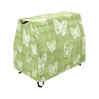 Imagem de Qilmy Butterflies Kids Water Table Cover, Duty Waterproof Patio Table Covers for Outdoor Toddler Splash Tables, UV Resistant & Dustproof Play Table Protector, Cover Only