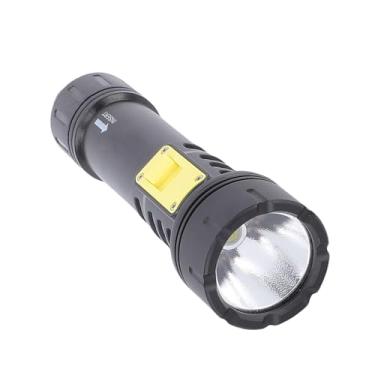 Imagem de Asixxsix Lanterna de mergulho leve e de alto brilho com tocha à prova d'água recarregável por USB com interruptor de controle magnético, lanterna submersível para acampamento