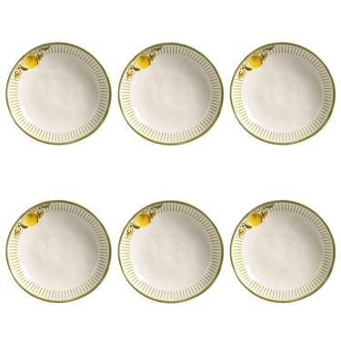 Imagem de Conjunto De Pratos Fundos 06 Peças Bio Lemon Porto Brasil