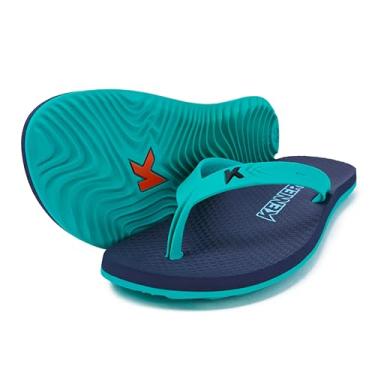 Imagem de Sandalia Chinelo Kenner Masculino Summer Gel - Original (Marinho/Verde, BR, Adulto, Numérico, 44)