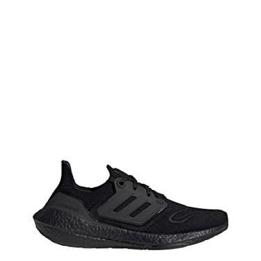 Imagem de adidas Tênis de corrida feminino Ultraboost 22, Preto/Preto/Preto, 41