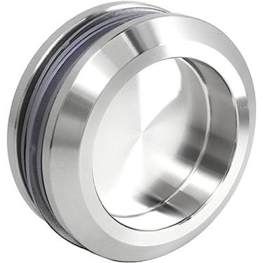 Imagem de Puxador de porta de vidro para divisória de chuveiro, substituição da maçaneta da porta de correr de casa de banho em aço inoxidável, botão da porta da divisória de chuveiro com acessórios de hardware