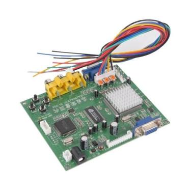 Imagem de Placa Conversora De Vídeo Para Jogos De Arcade Vintage RGB CGA EGA YUV