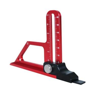 Imagem de Medidor De Profundidade Ajustável Para Serra De Mesa E Tupia 0-60mm, E