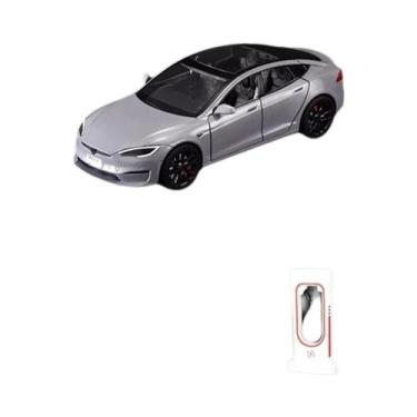 Imagem de Carro De Brinquedo Em Escala 1:24, Modelo Y, Modelo 3, Modelo S, Simul