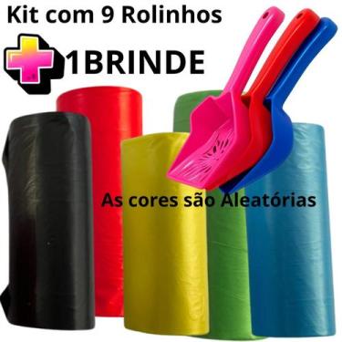 Imagem de Cata Caca Pet Coletor Higiênico BRINDE (135 saquinhos)