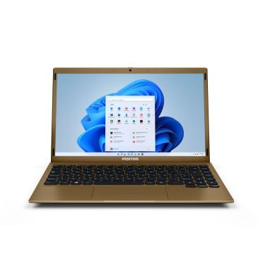 Imagem de Notebook Positivo Motion Gold C4500E Intel® Celeron® Dual Core N4020 Linux 4GB RAM 1TB HD 14,1'' LED HD - Dourado
