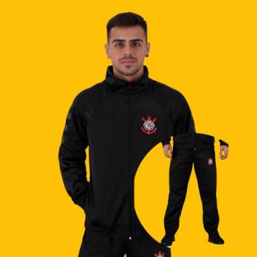 Imagem de Promoção Agasalho Conjunto Corinthians SCCP Oficial Masculino Licencia