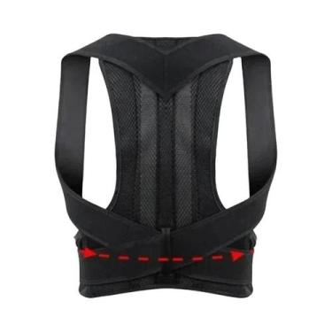 Imagem de Corretor De Postura Ajustável Para Meninos E Meninas, Alças Respirávei