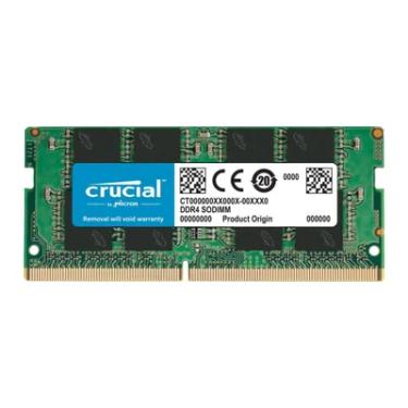 Imagem de Memória Para Notebook Crucial SODIMM 8GB, 3200MHz, DDR4 - CT8G4SFRA32A