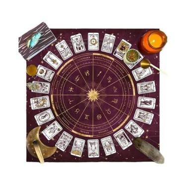 Imagem de Toalha De Mesa De Astrologia Com Signos Do Zodíaco, Impermeável, Marca