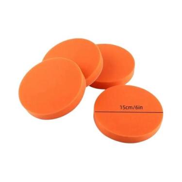 Imagem de Almofadas De Polimento Laranja Para Carros 125/150mm 6 Polegadas Espon