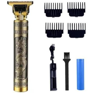 Imagem de Maquina Acabamento Barba E Cabelo Recarregável 4 Pentes - Inova, Bivol