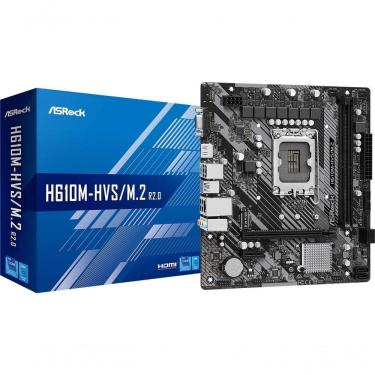 Imagem de Placa Mae Asrock H610m-hvs-m.2 R2.0 Lga1700 2xddr4 3200 Dimm 64gb 4xsata3 2xusb3.2 4xusb2.0