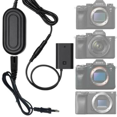 Imagem de Fonte Dummy NP-FZ100 Bivolt bateria A7III A7M4 A7IV A6600 - SOLESTE